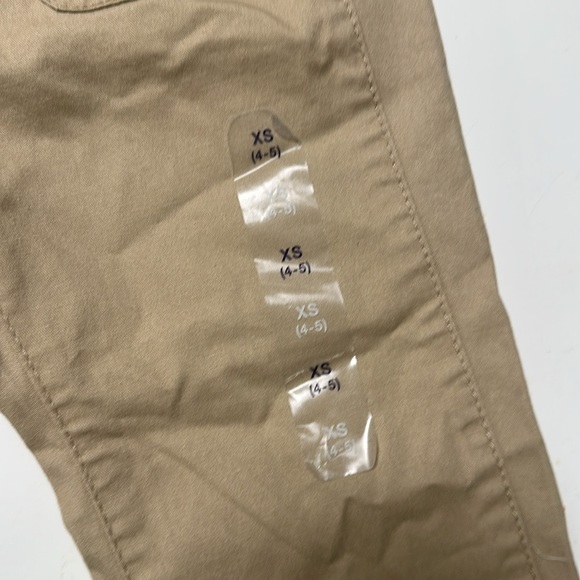 NWT GAP Kids Boys Comfort Stretch Khaki Joggers XS 4-5 - Picture 3 of 5